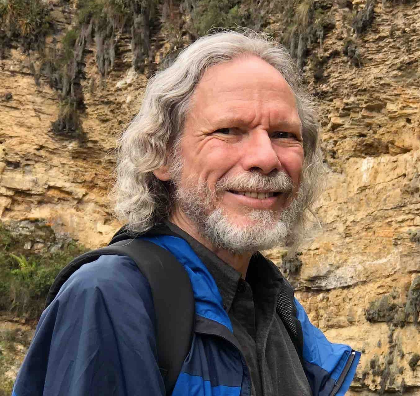 Headshot of Robert Schoch in the mountains of Peru, 2025