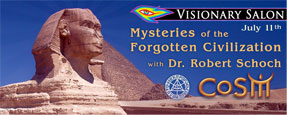 Poster for conference at Alex Grey's Chapel of Sacred Mirrors