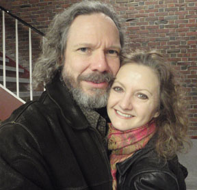 Selfie of Robert Schoch and Katie Ulissey taken in 2017