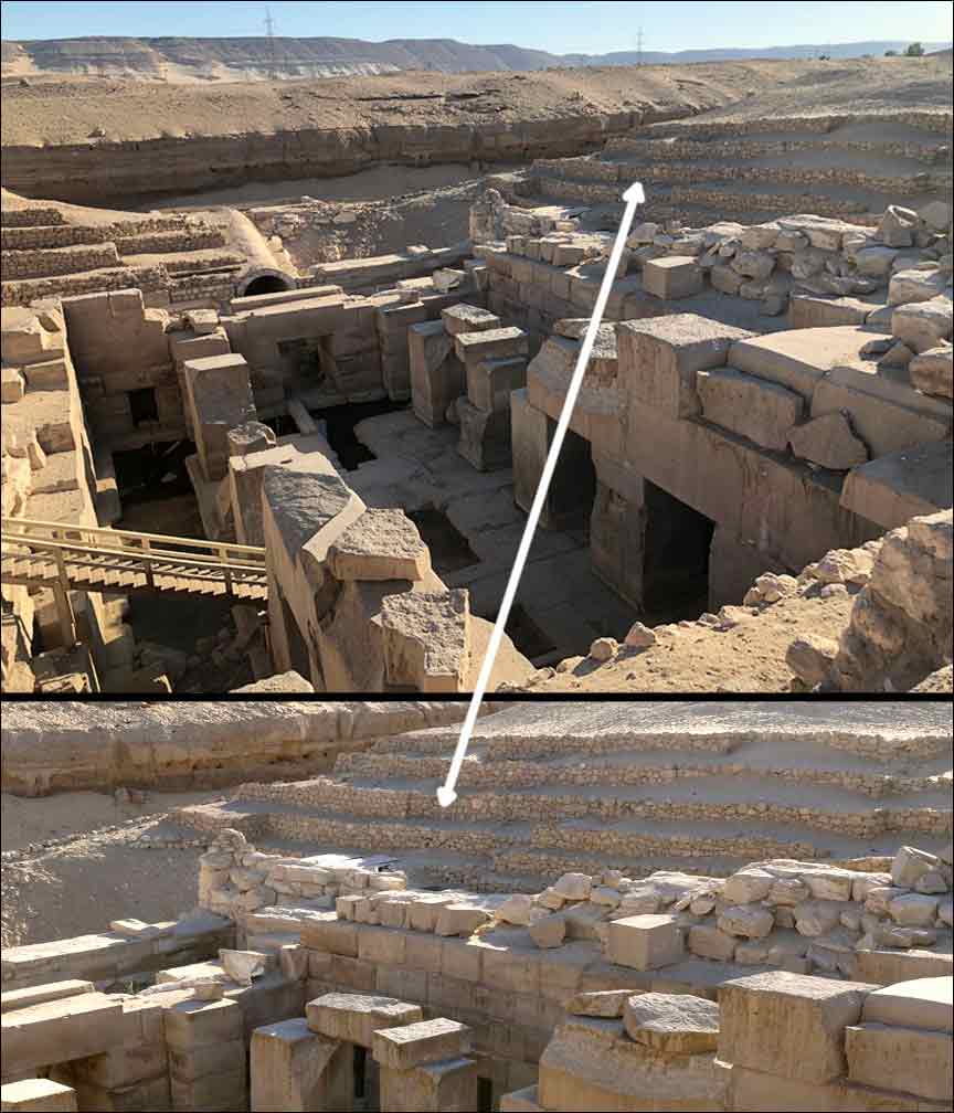 Image of the Osireon Temple at Abydos