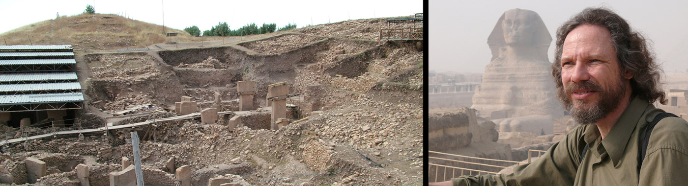 Banner image for the Göbekli Tepe page of Robert Schoch's website