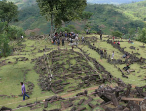 An image of Gunung Padang in Indonesia